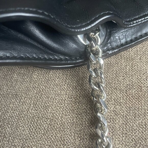 Zara black leather chain purse - Picture 10 of 10
